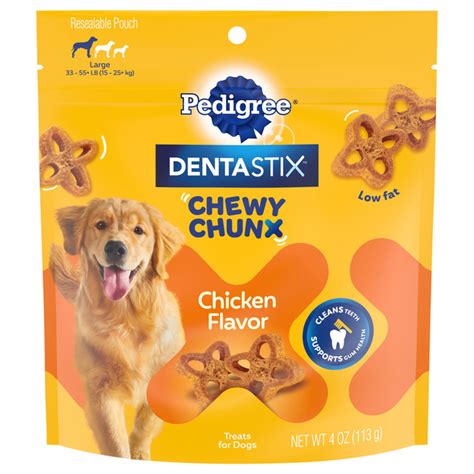 Save on Pedigree DENTASTIX Chewy Chunx Treats for Dogs Large Chicken ...