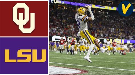 #4 Oklahoma vs #1 LSU Highlights 2019 College Football Playoff ...