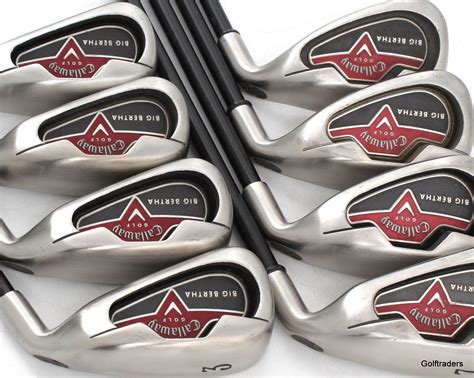 Callaway Big Bertha Irons 3-PW Graphite Light Flex G1132 just $425.00