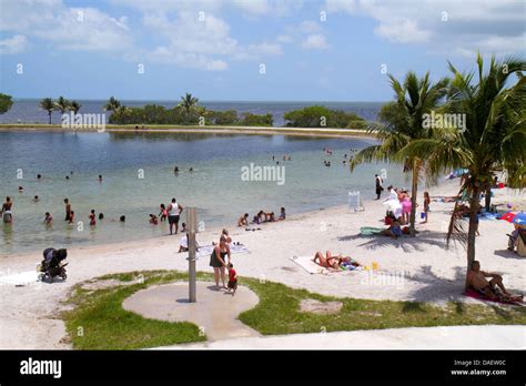 Miami Homestead Florida Homestead Bayfront Park Biscayne Bay Stock ...