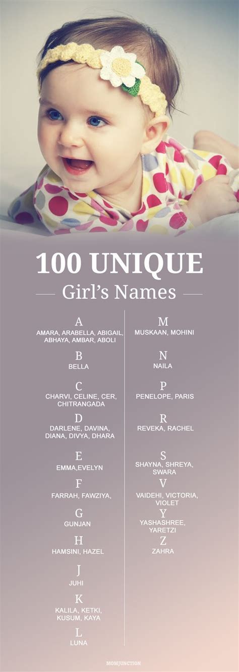 Baby Girl Names: collection of names you can keep for your baby girl, these names have unique ...