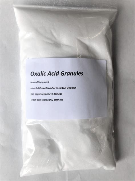 Oxalic Acid Granules (Crystals) - Old Castle Farm Hives