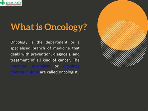 PPT - Oncology - Types, Causes, and Treatment PowerPoint Presentation ...