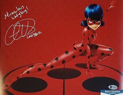 CRISTINA VEE "MIRACULOUS LADYBUG" SIGNED 11x14 Photo BECKETT BAS COA ...