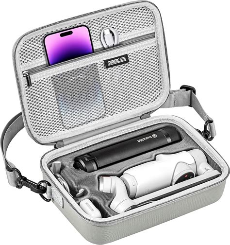 Tomat Carrying Case for Insta360 Flow Accessories, Hard Shell Bag Travel Case Compatible with ...