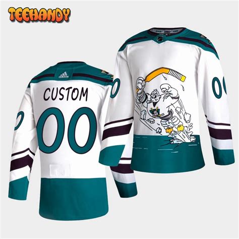 Anaheim Ducks Custom Reverse White Special Edition Jersey