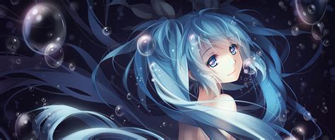 デスクトップ壁紙 : アニメ, 初音ミク, スクリーンショット, コンピュータの壁紙, マンガカ 2560x1080 - bas123 - 61858 - デスクトップ壁紙 - WallHere