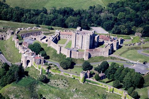 Stunning aerial view of Dover Castle : r/DoverCastle