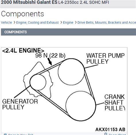 Serpentine and Alternator Belt Sizes and Diagrams Needed