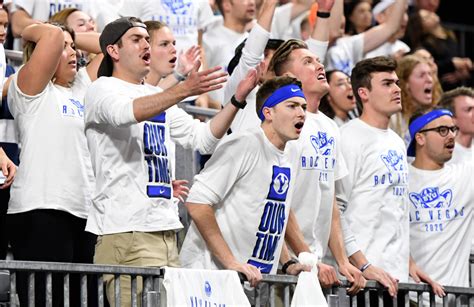 BYU Students Were Forced To Change Their Shirts That Spelled Out 'Horns ...