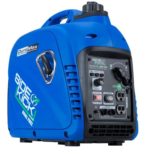 DuroMax 2200-Watt Hybrid Gas Propane Digital Inverter Portable Generator at Lowes.com