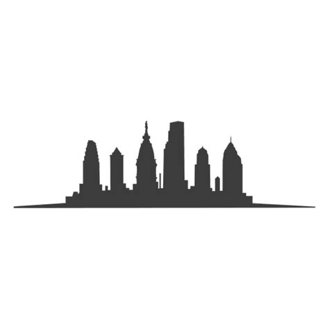 Philadelphia Skyline Silhouette #AD , #paid, #SPONSORED, #Silhouette, # ...