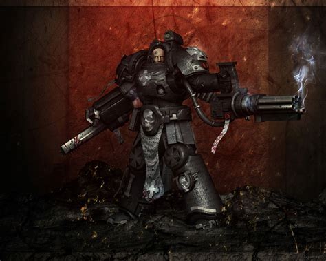 Warhammer 40K, Terminator from Iron Hands | Knight, Iron, Art