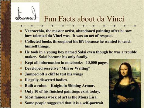 63 Interesting Facts about Leonardo da Vinci, Polymath - Biography Icon