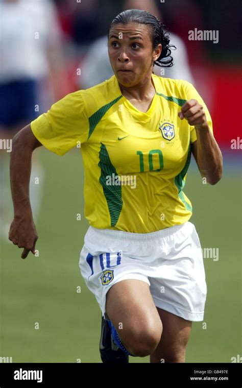 Soccer - Womens International Friendly - USA v Brazil. Marta, Brazil Stock Photo - Alamy