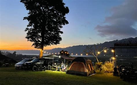 Camping di Taman Denbukit Bali, Dimanjakan Pemandangan Danau Buyan