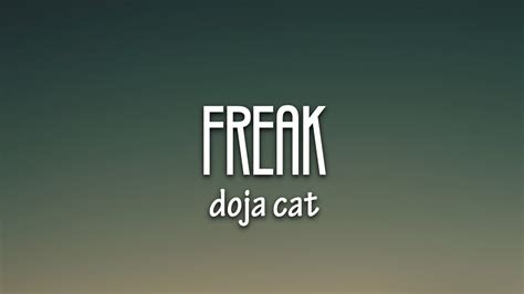 Doja Cat - Freak (Lyrics) | "freak like me, you want a good girl that does bad things to you ...