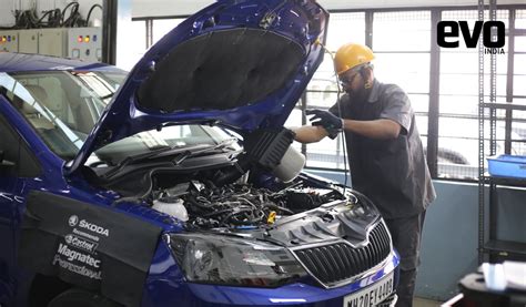 Skoda Service Experience: Pampering our Rapid Onyx Blue