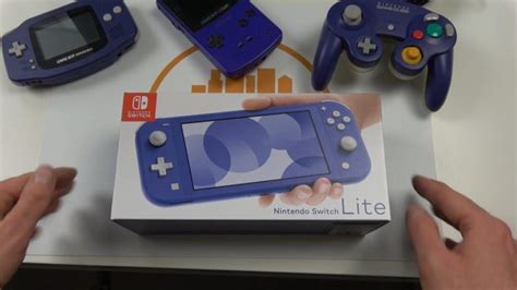 Video: Blue Switch Lite unboxing and color comparison