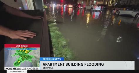 Severe flooding sweeps through Ventura - CBS Los Angeles