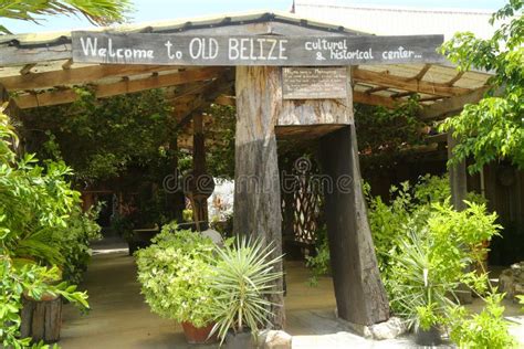 Entrance To Old Belize Museum in Belize City Editorial Stock Image - Image of museum, memory ...