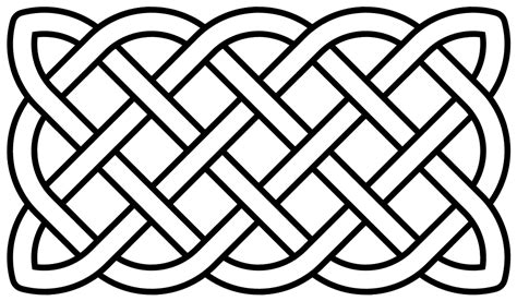 Download Celtic Knot Basic Rectangular - Celtic Knot Svg PNG Image with No Background - PNGkey.com