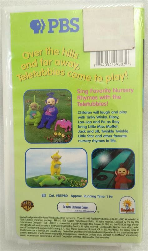 VHS Teletubbies - Nursery Rhymes (VHS, 1999) and similar items