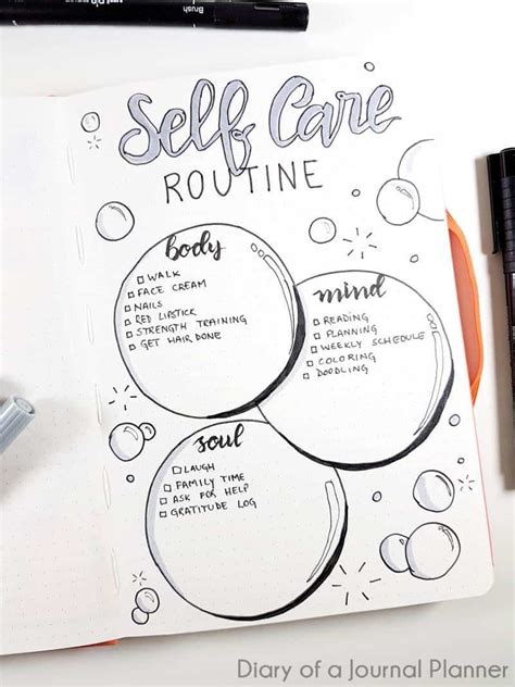 Bullet Journal Self Care Ideas | LaptrinhX / News