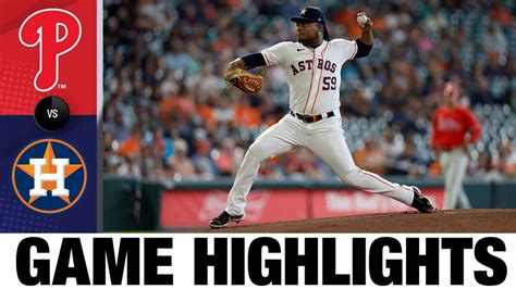 Phillies vs. Astros Game Highlights (10/5/22) | MLB Highlights - Win Big Sports