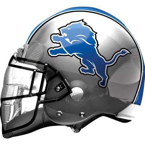 Detroit Lions Balloon 21in x 17in - Helmet | Party City