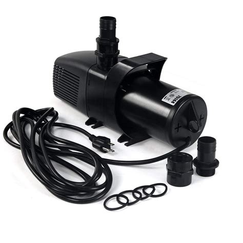 1/3 HP Koi Pond Pump Goldfish Water Pump 3200GPH Water Pond, Water ...