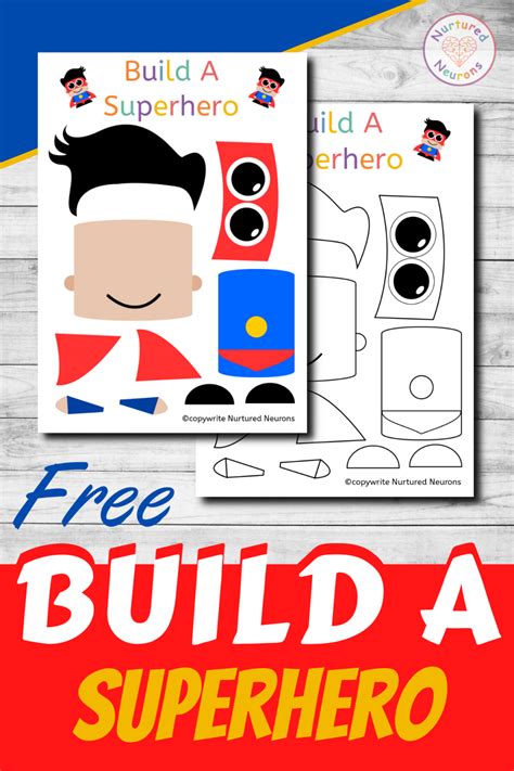 Superhero Cutouts Printable : SUPER HERO girl - CUTOUTS, bulletin board, classroom decor ...