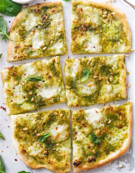 Pesto Pizza (easy recipe!) - The clever meal