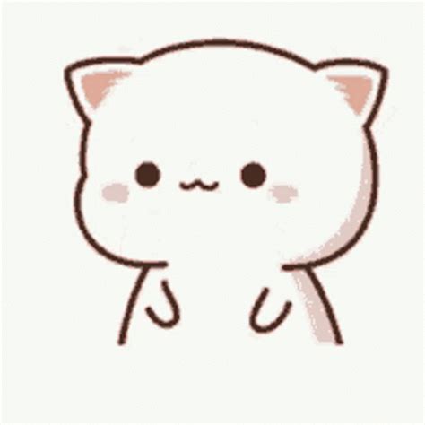 Kawaii Cute GIF - Kawaii Cute Peach Cat - Discover & Share GIFs