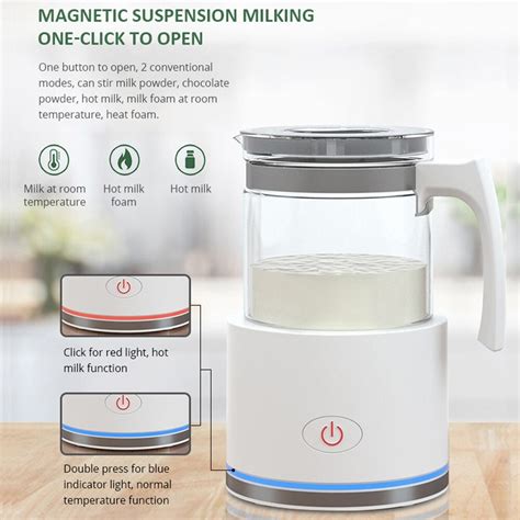 Automatic Milk Frother Cold and Hot Milk – Kitchen-Tek