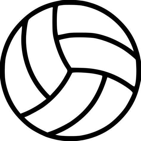 Volleyball Silhouette SVG