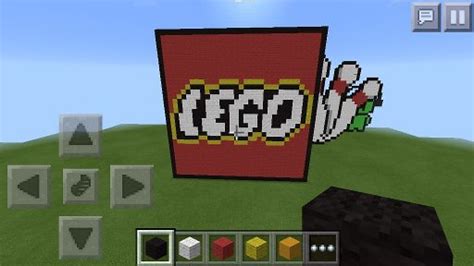 Pixel Art 4: Lego Logo | Minecraft Amino