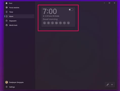 How to Use Alarms in Windows 11 - GeekChamp