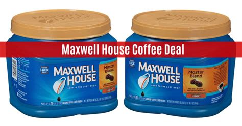 Maxwell® House Coupons November 2024 (NEW Coupons)