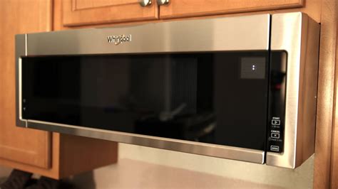 Installing A Whirlpool Low Profile Microwave Over The Range (WML55011HS) - YouTube