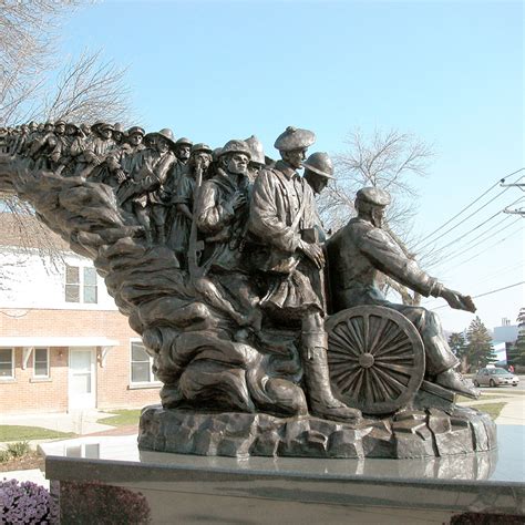 Canadian Veterans Memorial – Sculptures by TPS