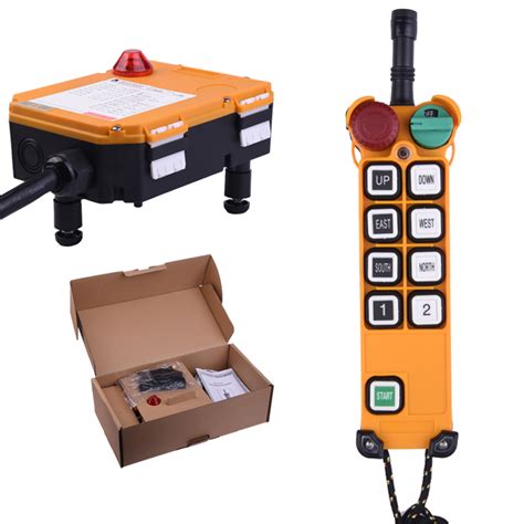 F24-8D Industrial Wireless Control Switch Materials Handling Remote ...