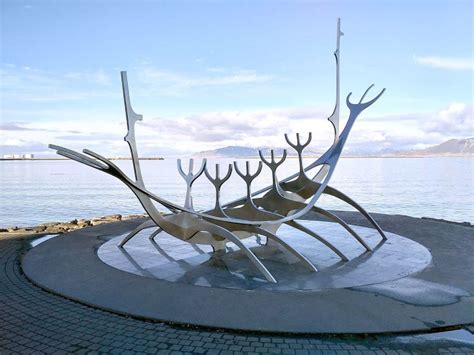 The Sun Voyager sculpture in Reykjavik by Jón Gunnar Árnason ...