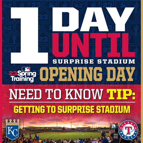 Surprise Stadium on Twitter: "ONLY 1️⃣ MORE DAY!!! Read up on need-to ...