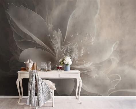 Wall Mural Photo Wallpaper Flowers and plants in a watercolor style Nr. u94319 | Uwalls