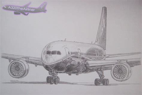 Boeing 787 Dreamliner Drawing