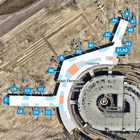 Birmingham Airport Map: Guide to BHM's Terminals