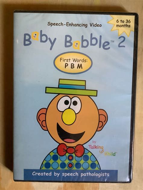 BABY BABBLE SPEECH-ENHANCING DVD VIDEO FOR BABIES AND TODDLERS--new/sealed | eBay