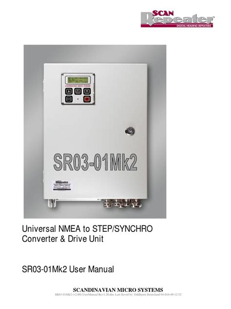 SR03-01Mk2 (v2.00) UserManual Rev1.20 | PDF | Electrical Engineering ...