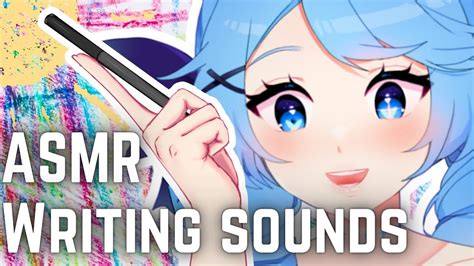 ASMR Drawing & Writing Sounds - YouTube